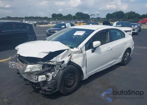 2015 Honda Civic Lx из США, поврежденный, VIN 19XFB2F57FE005859